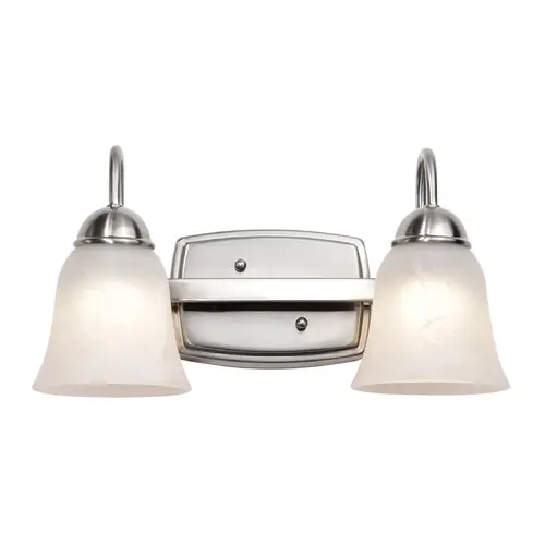 Buy Direct Brushed Nickel LED Bathroom Light by Nuvo Lighting