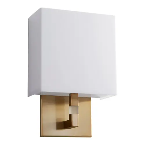 Oxygen by Quorum Chameleon Small LED Acrylic Wall Sconce in Brass Grab Now