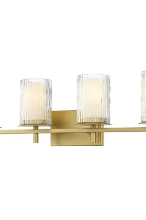 Z-Lite Grayson Modern Gold Bathroom Light Express Delivery