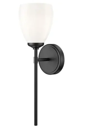 Z-Lite Oren Matte Black Sconce Deal