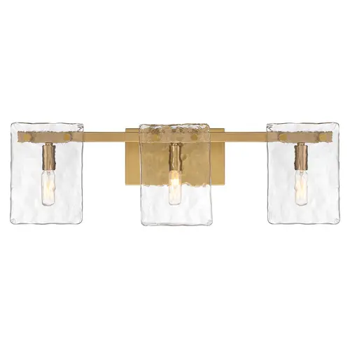Savoy House Lighting Genry Warm Brass Bathroom Light Save Now