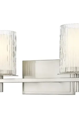 Z-Lite Grayson Brushed Nickel Bathroom Light Secure Checkout