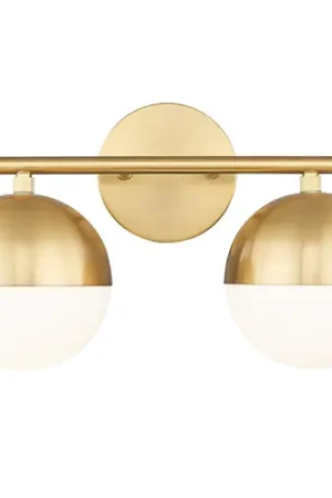 Z-Lite Realm Sphere Modern Gold Bathroom Light Limited Edition
