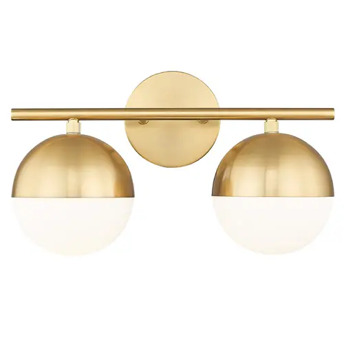 Z-Lite Realm Sphere Modern Gold Bathroom Light Limited Edition