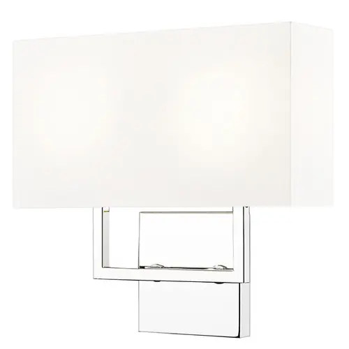 Z-Lite Saxon Polished Nickel Sconce Handmade