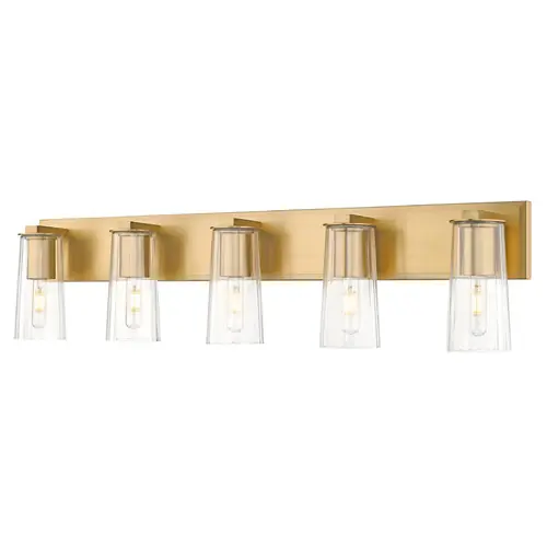 Z-Lite Titus Modern Gold Bathroom Light Latest