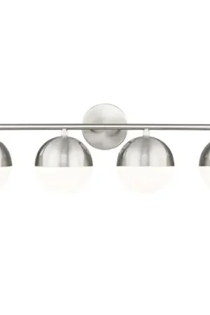 Z-Lite Realm Sphere Brushed Nickel Bathroom Light Factory Price