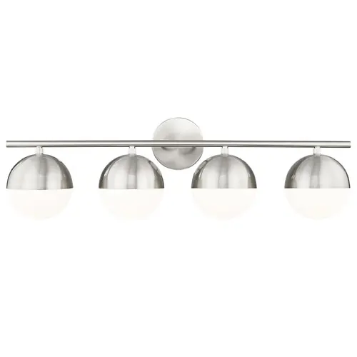 Z-Lite Realm Sphere Brushed Nickel Bathroom Light Factory Price