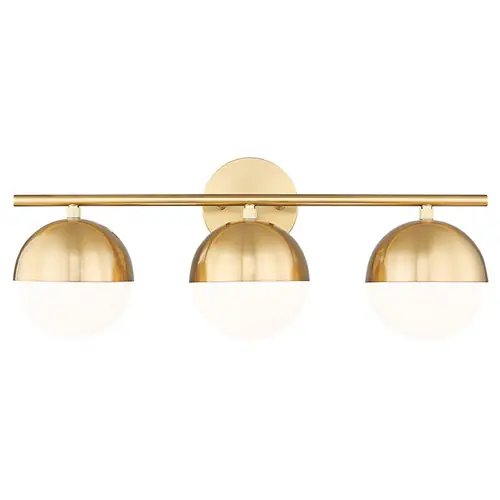 Z-Lite Realm Sphere Modern Gold Bathroom Light Original