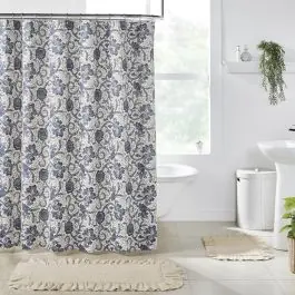 Certified Country Chic Floral Pattern Shower Curtain
