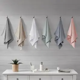 Bulk Order Waffle Cotton Towel 6 Piece Set