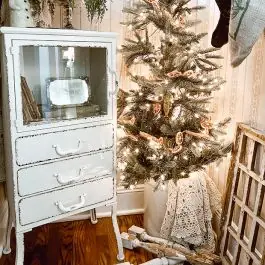 Buy Direct Distressed Metal Cabinet With 3 Drawers