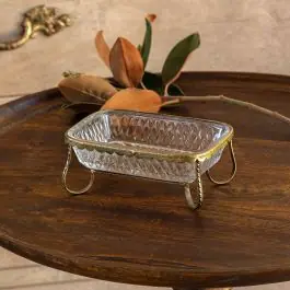 Buy Today Vintage Glamour Glass Soap Dish