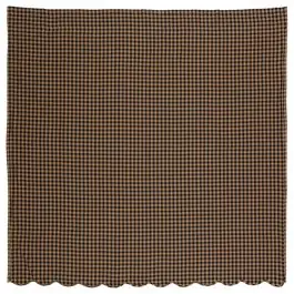 Editor’s Pick Country Check Shower Curtain