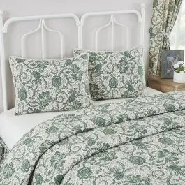 Green Country Floral Standard Sham Set of 2 High Quality