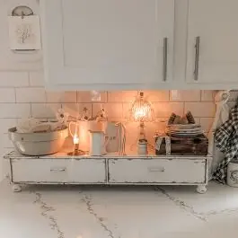 Limited Time Farmhouse Countertop Display Shelf