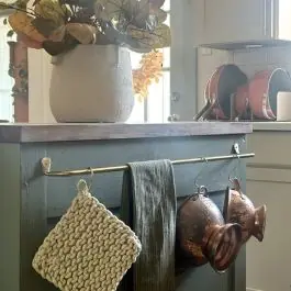 Brass Finish Wall Bar Rack 16 inch Free Delivery