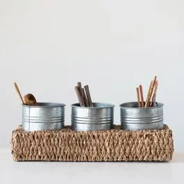 3 Bucket Basket Tray Planter Order Now
