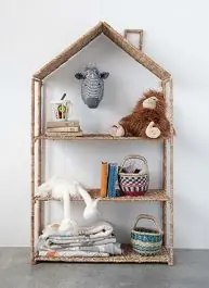 While Supplies Last Foldable House Bookshelf