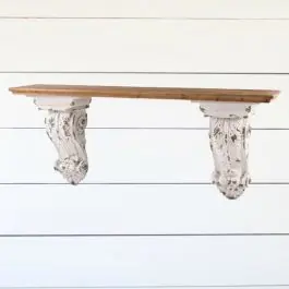 Certified Ornate Gables Wall Shelf