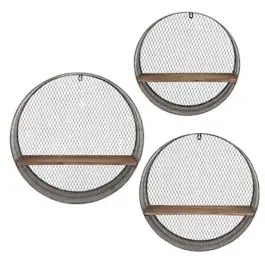 Round Wall Shelves Set of 3 Popular