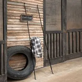 Rustic Metal Display Ladder Save Now