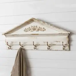 Cheap Ornate Wall Plaque With Hooks