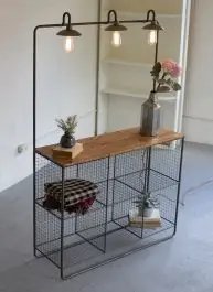 Three Light Cubby Shelf Unit Final Sale