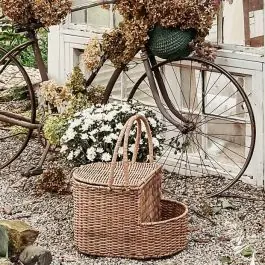 Wicker Picnic Basket With Pocket Bulk Order