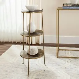 3 Tier Round Side Table Grab Now