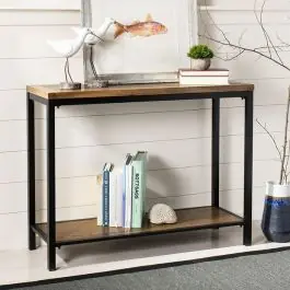 Wholesale Metal Frame Elm Console Table