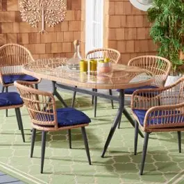 Best Choice Classic Coastal 7 Piece Outdoor Dining Set