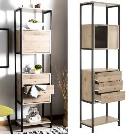 3 Drawer Retro Etagere Free Returns