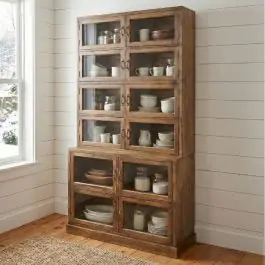 Antique Inspired 12 Door Display Cabinet | SHIPS FREE Authentic