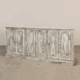 6 Door Rustic Farmhouse Sideboard Cabinet | SHIPS FREE Seasonal Sale