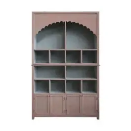 Antique Pink Wood Storage Cabinet | SHIPS FREE Buy Today