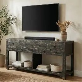 Antiqued 9 Drawer Sideboard | SHIPS FREE Flash Sale