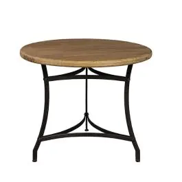 Affordable Round Table With Metal Tripod Base | SHIPS FREE