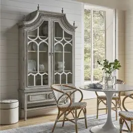 Arched Cathedral Display Cabinet | SHIPS FREE Holiday Sale