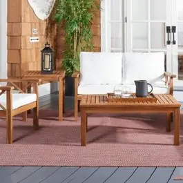 6 Piece Garden Party Outdoor Living Patio Set Last Chance