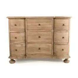 Wholesale Light Oak 9 Drawer Dresser | SHIPS FREE