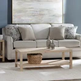 Woven Raffia Wrapped Coffee Table | SHIPS FREE Top Pick