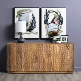 4 Door Gibson Sideboard | SHIPS FREE Top Rated