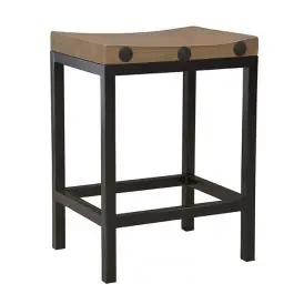 Wood And Metal Old World Counter Stool | SHIPS FREE Popular