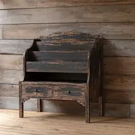 Aged Mercantile Display Cabinet | SHIPS FREE Original