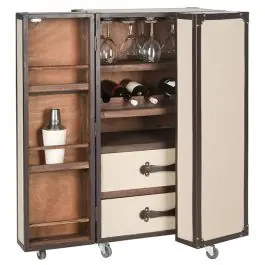 Bar Cabinet With Casters Clearance