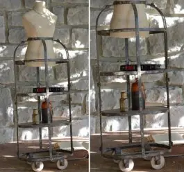 Wholesale Tabletop Bodyform Shelf With Wheels