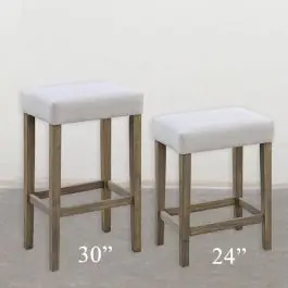 Worldwide Shipping Traditional Saddle Stool 30 Inch