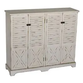 4 Door Farmhouse Console Cabinet Flash Sale