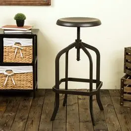 Adjustable Metal Swivel Bar Stool Hot Deal